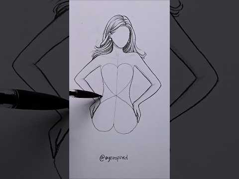 How to draw a body 🫶 #art #artwork #artist #draw #drawing #sketch #illustration #fashion #painting