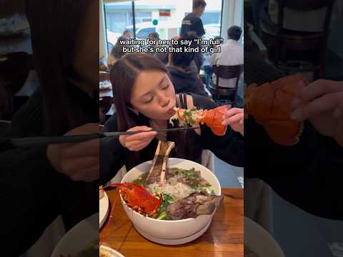 NO leftovers 😱 isn’t this bowl beautiful? #couple #comedy #funny #viral #asian #food #relatable