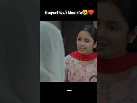 Respect Wali Maalkin 🥺❤ @Saqibsaifi3738 #love #trending #viralshort #lovestory #shorts #drama