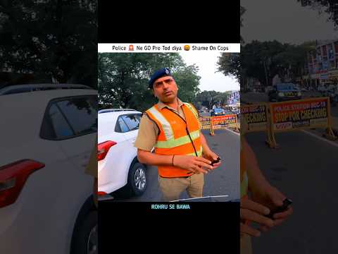 Police 🚨 ne ki batmizi 🤬 hatapai with Rider 😲 #shorts #motovlog #police #roadrage #rider