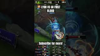 LYON vs. SR Highlight #leagueoflegends #lolesports #gaming #lcs #lolclips #lolshorts #lolmoments