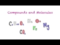 Differentiating Compounds and Molecules