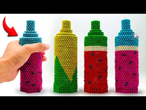 Magnet Balls Turn Into STRANGE Fruit! 🍉😲 DIY ASMR Challenge | My Magnet