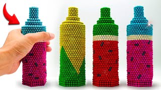 Magnet Balls Turn Into STRANGE Fruit! 🍉😲 DIY ASMR Challenge | My Magnet