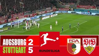 AUGSBURG vs STUTTGART 2-5 | 2026 Bundesliga | Match Highlights