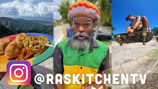Treehouse Dining, Blue Mountain STORM & Jamaica Tripping! Ras Kitchen Instagram