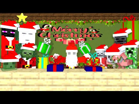 Monster School: Christmas Special (Minecraft Animation)