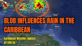 Blob Increases Rain in the Caribbean • 07/09/26