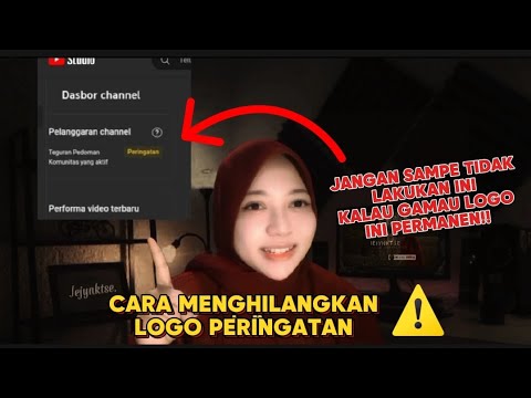 YOUTUBER PEMULA HARUS TAU!! CARA MENGHILANGKAN LOGO PERINGATAN 2025 AMPUH 100%