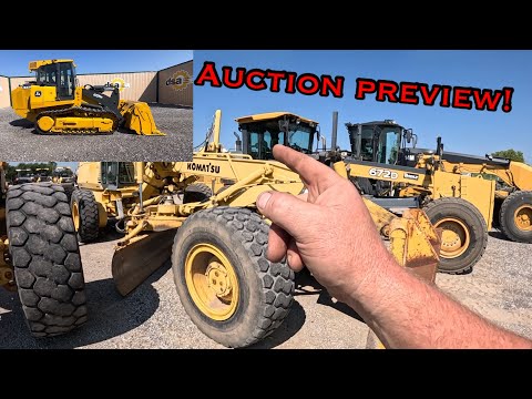 We take a machine to the Don Smock Equipment Auction to see how it will do and look for more stuff!