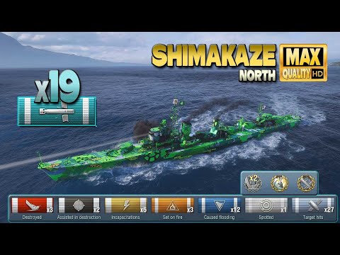 Shimakaze eats battleships for breakfast   best World of Warships games