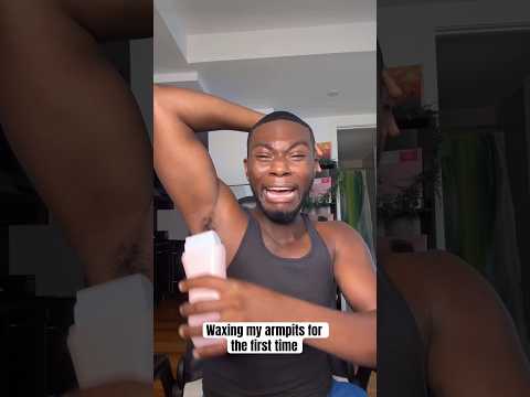 I regret this 😭😭 ( waxing my armpit for the first time)￼