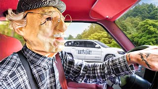 Grandpa Humbles Everyone in his 1987 Blazer!