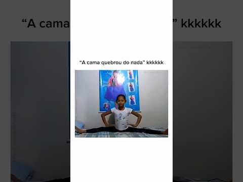 A cama quebrou do nada 😂 #shorts #shortvideo #showdehumor #videos #video #videoviral #humor #go