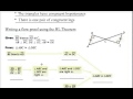 Exploring Congruence in Right Triangles