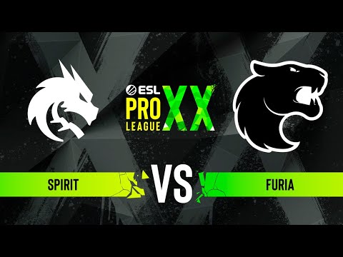 Spirit vs. FURIA - ESL Pro League Season 20 - Playoffs