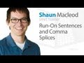 Identifying Run-On Sentences and Comma Splices
