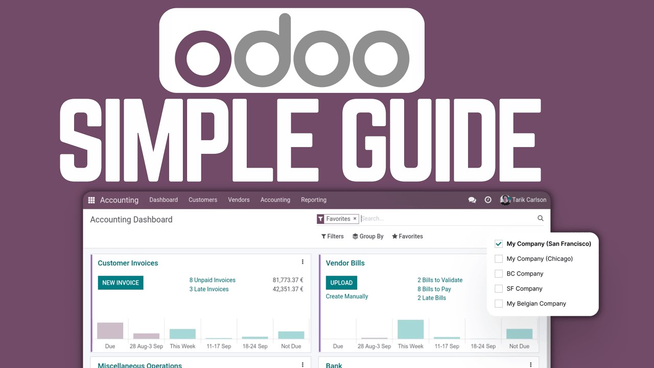 Odoo Software Tutorial for Beginners! (Newbie Guide) | 30.06.2023

Are you new to Odoo software and feeling overwhelmed? Don't worry, we've got you covered! In this comprehensive tutorial video ...