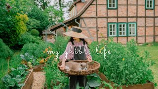 #176 Ghibli life in the German countryside | June Harvest, Radish Recipes 🫜…