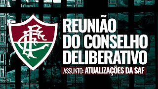 AO VIVO – APRESENTAÇÃO DA PROPOSTA DA SAF NO CONSELHO DELIBERATIVO