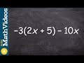 Simplifying Expressions with the Distributive Property