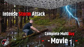 Multi-day Backpacking & Overland Adventure - Heavy Rain Camping - Full Movie