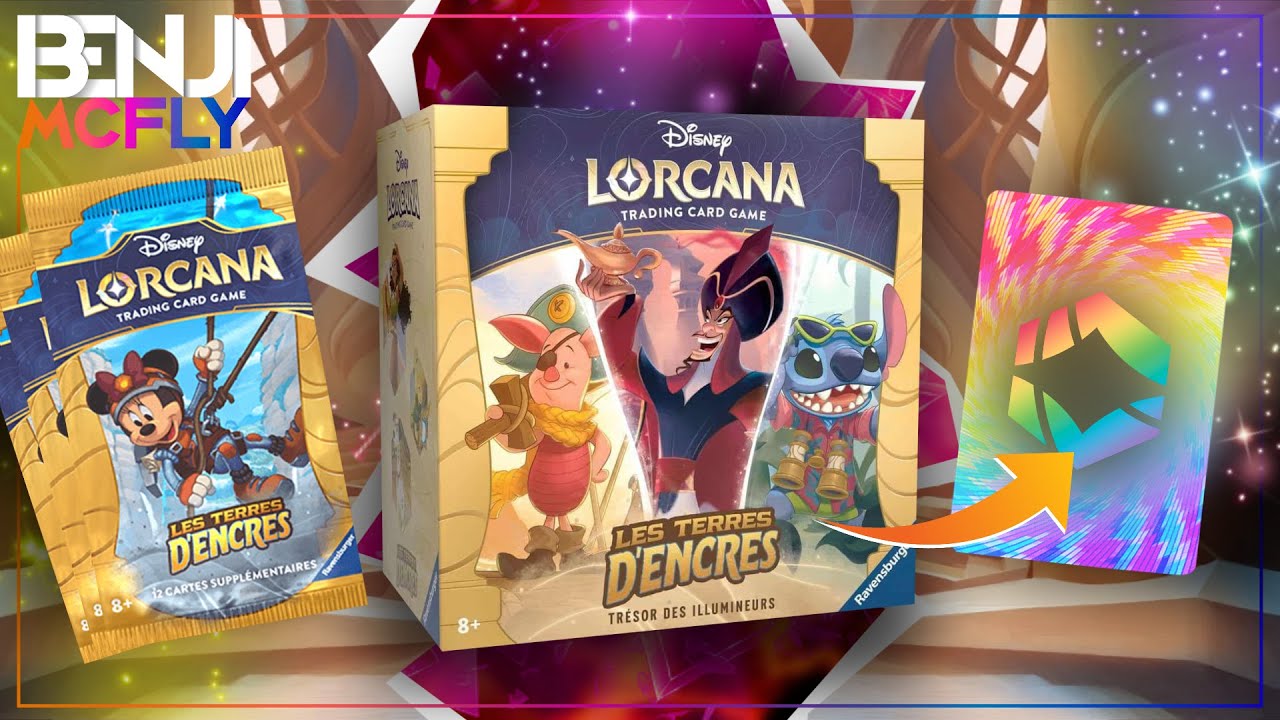 Un TRÉSOR dans cette BOX ? TRÉSOR DES ILLUMINEURS: Les TERRES d'ENCRES | Chapitre 3 LORCANA FR