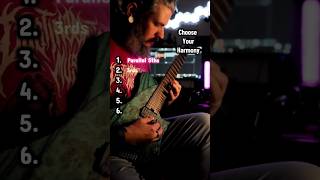 Your tough choices for the day #metal #guitar #metalguitar #harmonies