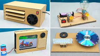 4 Amazing DIY TOYs | Awesome Ideas from CARDBOARD | Homemade Inventions