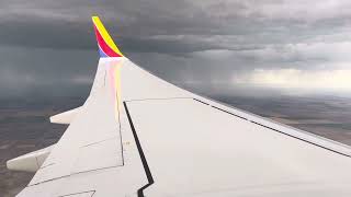 LIGHTNING STORM DEPARTURE ON SOUTHWEST 737 MAX8