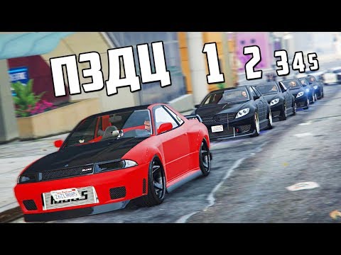 GTA 5 COPS & ROBBERS - 5 效袝袥袨袙袝袣 袙 袩袨袚袨袧袝 袟袗 袥袗袚袗挟些袠袦 袗袧袛袪袝袝袦! 袩袨 楔袨小小袝 袘袝袟 袩袛袛 袨孝 袩携孝袠 袦袗楔袠袧!