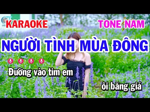 Người Tình Mùa Đông Karaoke Tone Nam Nhạc Cha Cha