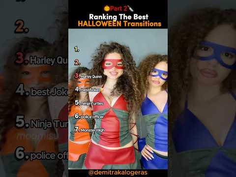 Ranking The BEST Halloween Transitions 🎃✨(Part 2) #tiktokviral #transition