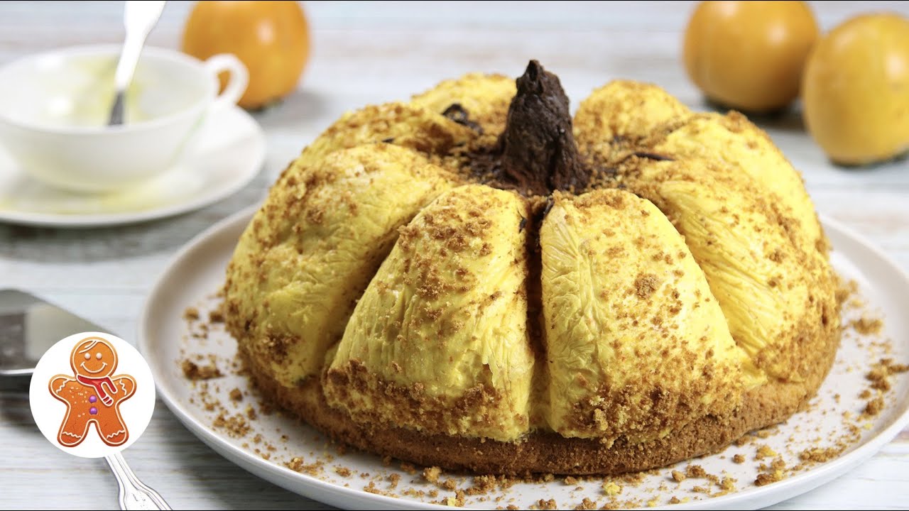 Торт тыква нежный и очень вкусный торт