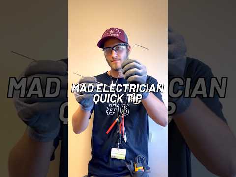 Electrician Quick Tip 19 - Cut In Trick ⚡️