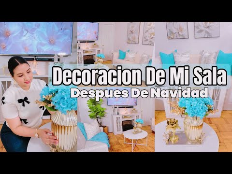 DECORACION DE MI SALA DESPUES DE NAVIDAD/NUEVA DECORACION 2025