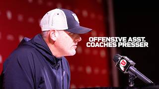 Assistant Coach Media Availability: Offense