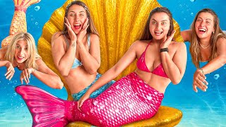 DANI E LE SUE AMICHE DIVENTANO SIRENE PER UN GIORNO!!🧜‍♀️