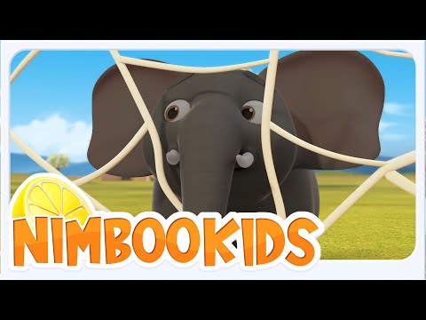 Ek Mota Hathi Jhoom Ke Chala, एक मोटा हाथी, Nursery Rhymes and Songs for Children