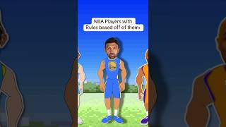 NBA Players with rules based off of them: #nba