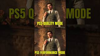 Mafia: The Old Country PS5 Graphics Comparison | 60 FPS vs 30 FPS #gaming #ps5 #mafiathegame