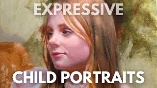 This ONE OIL TECHNIQUE Transformed My Alla Prima Child Portraits