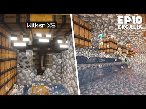 Cette FERME à MINERAIS est cheatée... - Episode 10 Skyblock Excalia