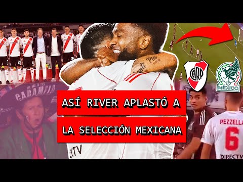 Lo que NO se vio de RIVER vs MÉXICO 😱| Goles, curiosidades, presentación de refuerzos y silbidos