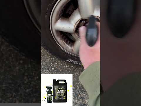 This is why our wheel cleaner is flying off the shelves! #diy #truck #fyp #satisfying #detailing