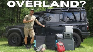 Grenadier Loadout! "Modern Vehicle Kit for Overland and Camping" ITEHIL Water Filter Review