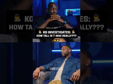 Tracy McGrady was only listed at 6โ 8โ during his playing career ๐คจ