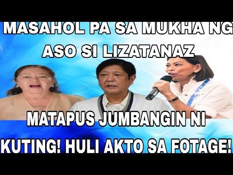 MASAHOL PA SA MUKHA NG ASO SI LIZATANAZ MATAPUS JUMBANGIN NI KUTING! HULI AKTO SA FOTAGE!