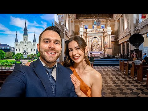 We Attended A Traditional New Orleans Wedding In The Famous St. Louis Cathedral!