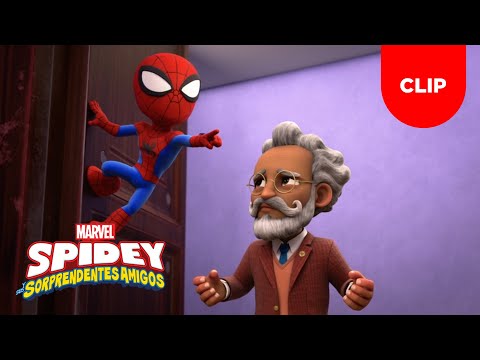 Fantasma en el Museo | Spidey y sus Sorprendentes Amigos | Clip